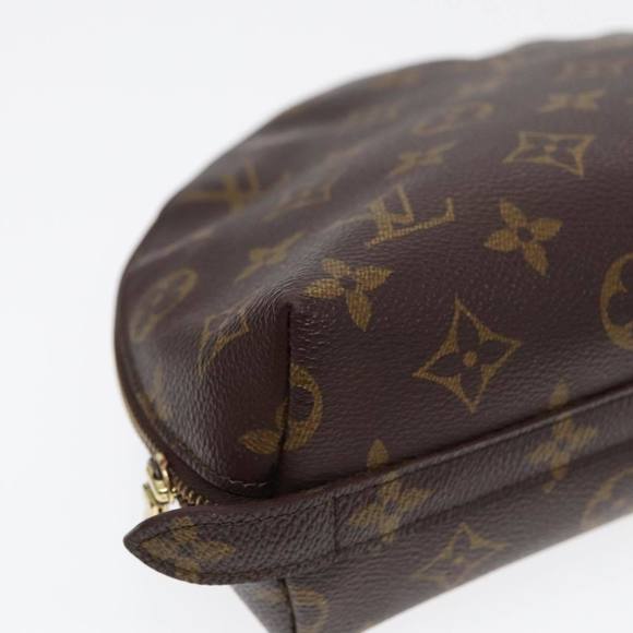LOUIS VUITTON Monogram Trousse Demi Ronde Cosmetic Pouch M47520 LV Auth 87547 - Picture 16 of 16